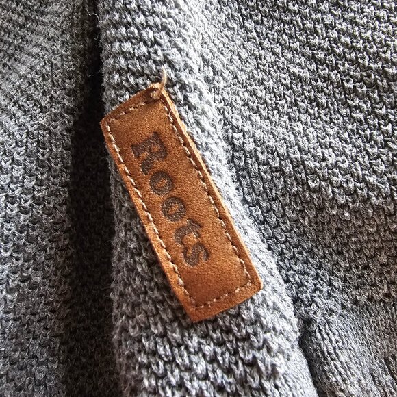 Roots Cardigan - Grey - Sz S - Picture 6 of 10